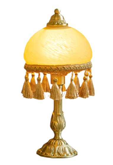 Romantisch vintage bedlampje