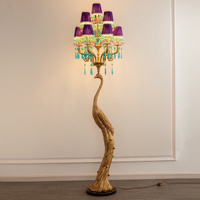 Perky Peacock vloerlamp HL3314