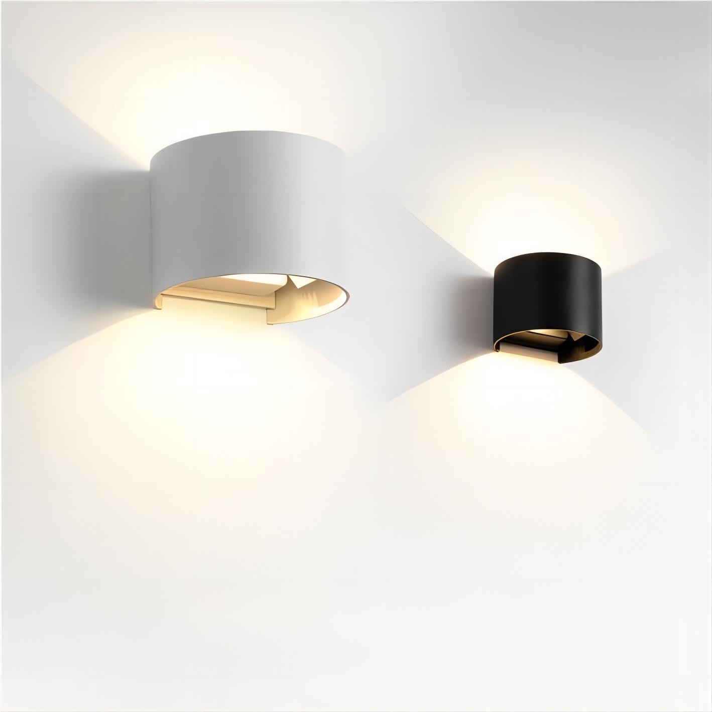 Minimalistische Moderne Kubusvormige LED Wandlamp HL168
