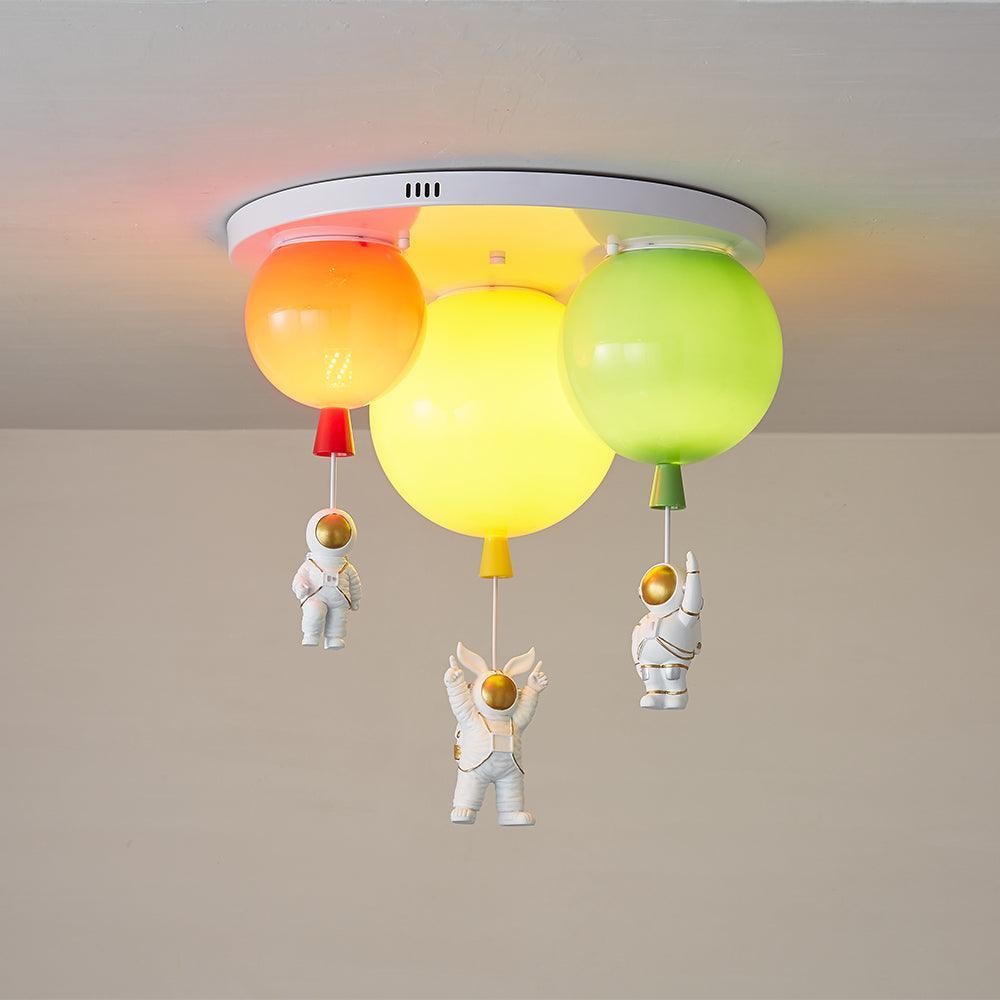 Astronaut Glanzende Ballon Plafondlamp HL361
