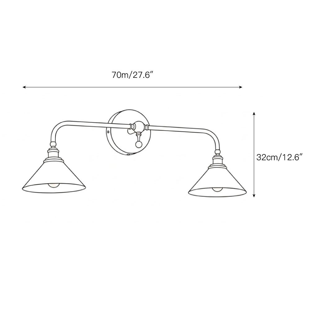 Thetford wandlamp HL3283