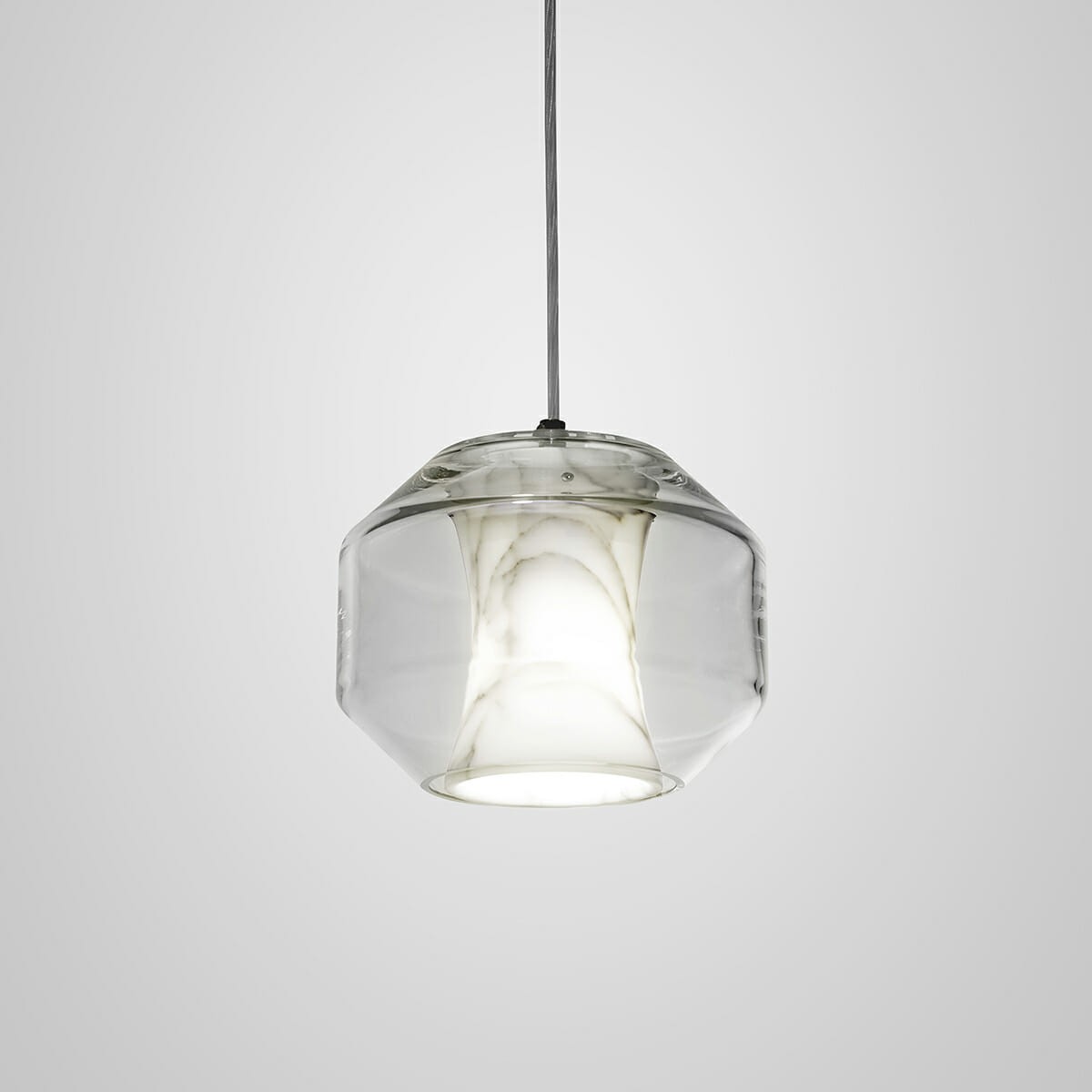 Hanglamp van albastglas HL2997