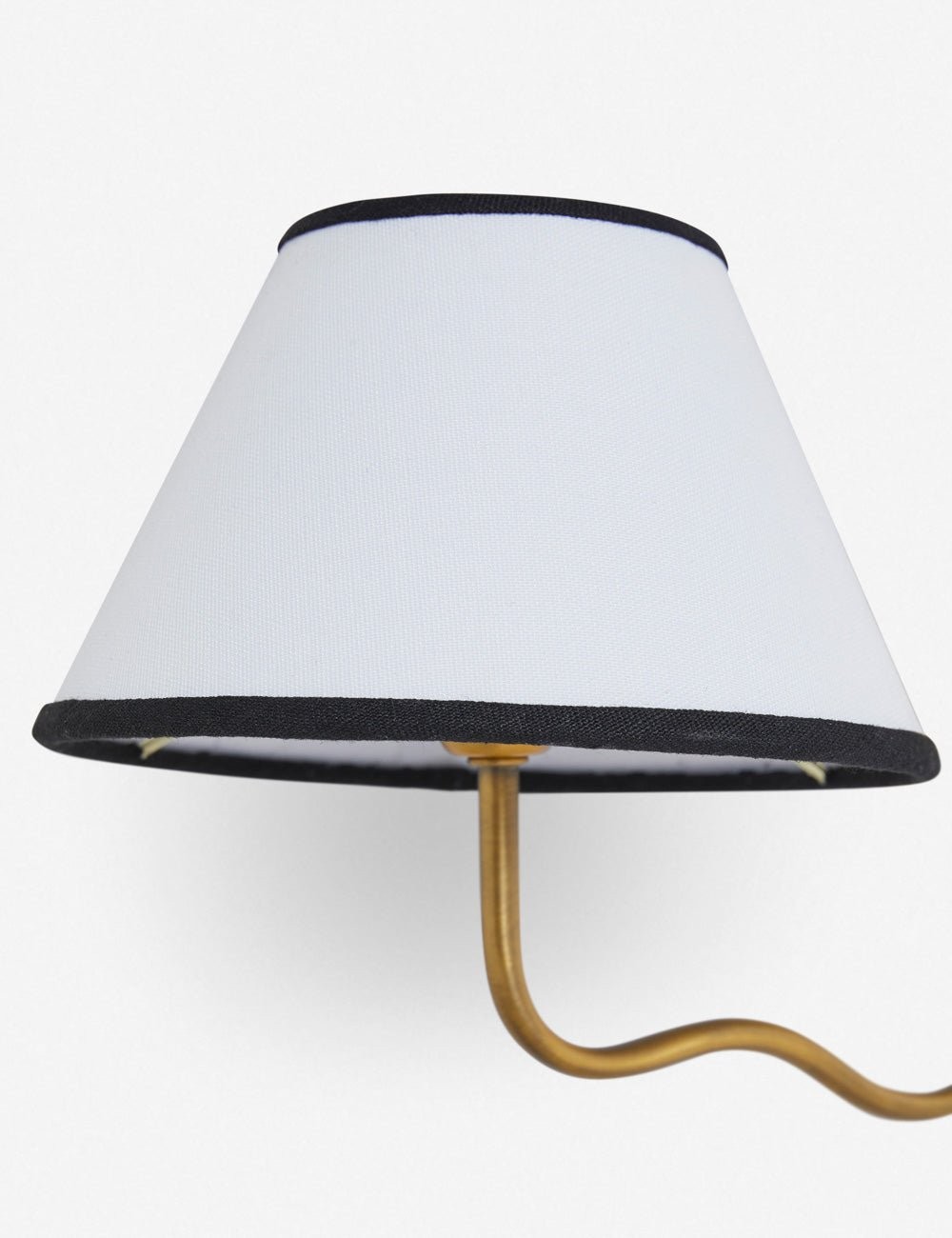 Kulo stoffen wandlamp – moderne wandlamp met dubbele arm van linnen voor de woonkamer HL1785