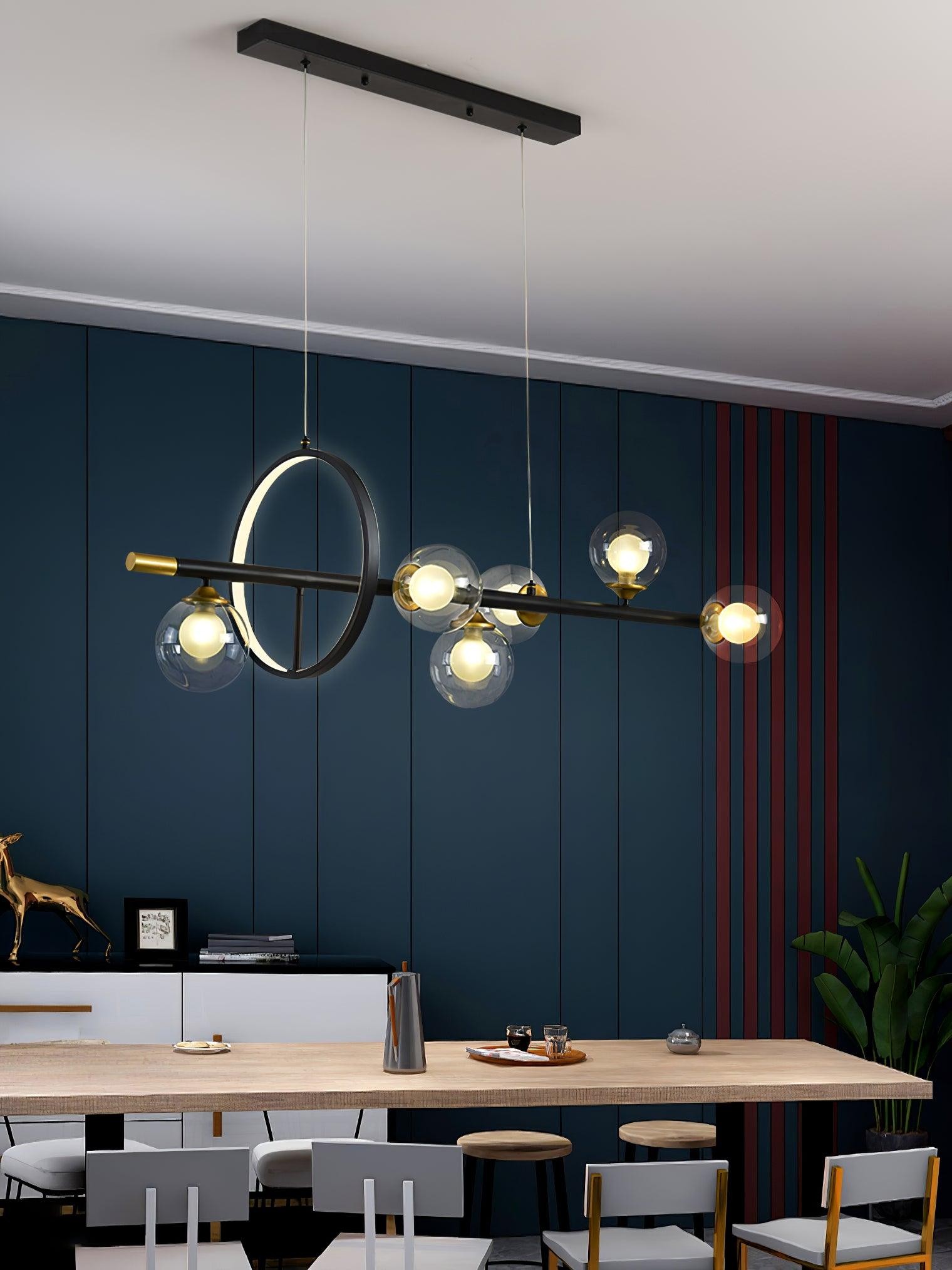 Creatieve horizontale lange staaf kroonluchter HL433