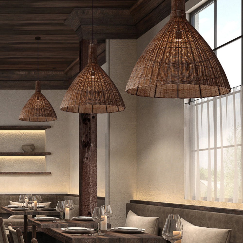 De Rattan Essence of the Islands hanglamp HL3379