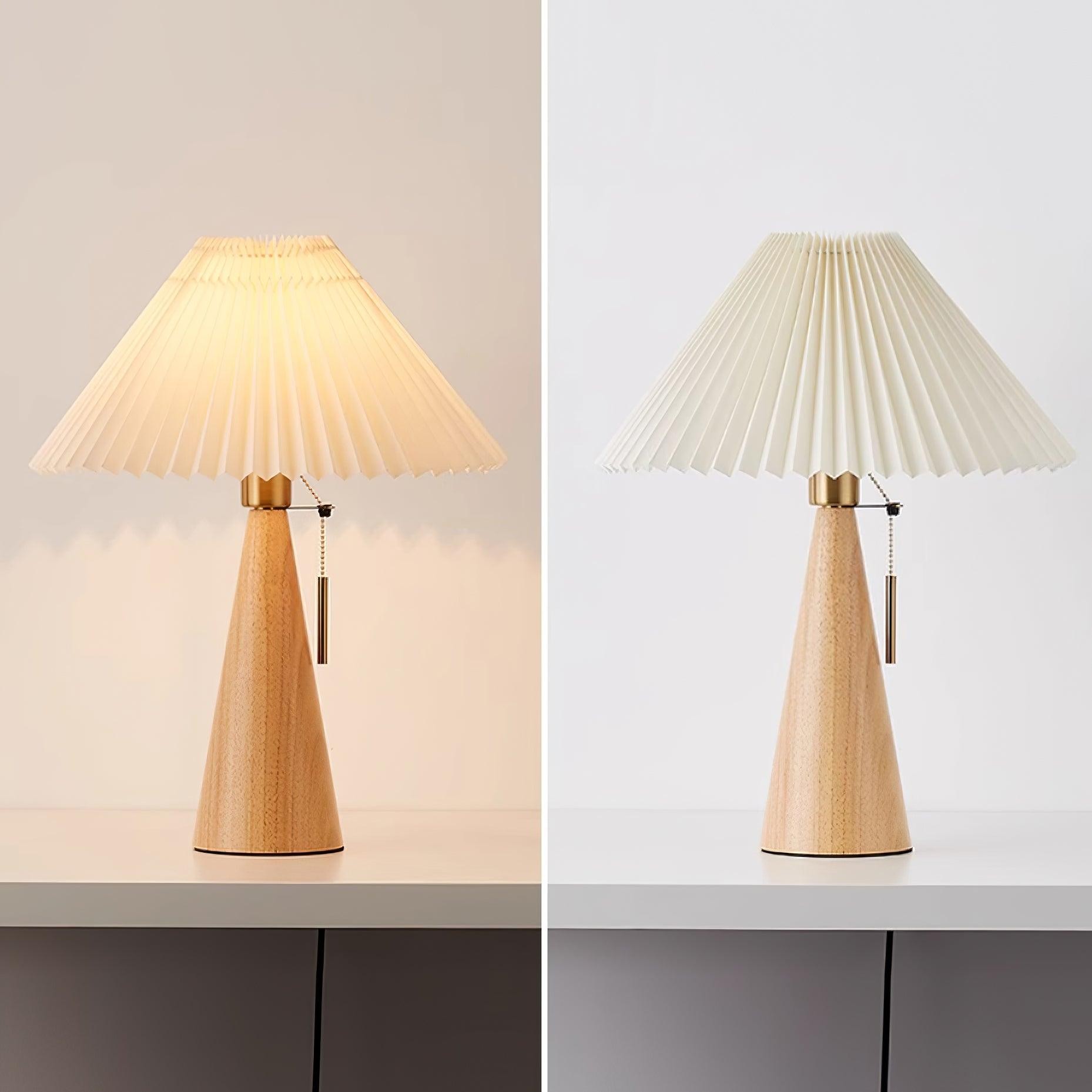 Mode Vintage Houten Tafellamp HL548