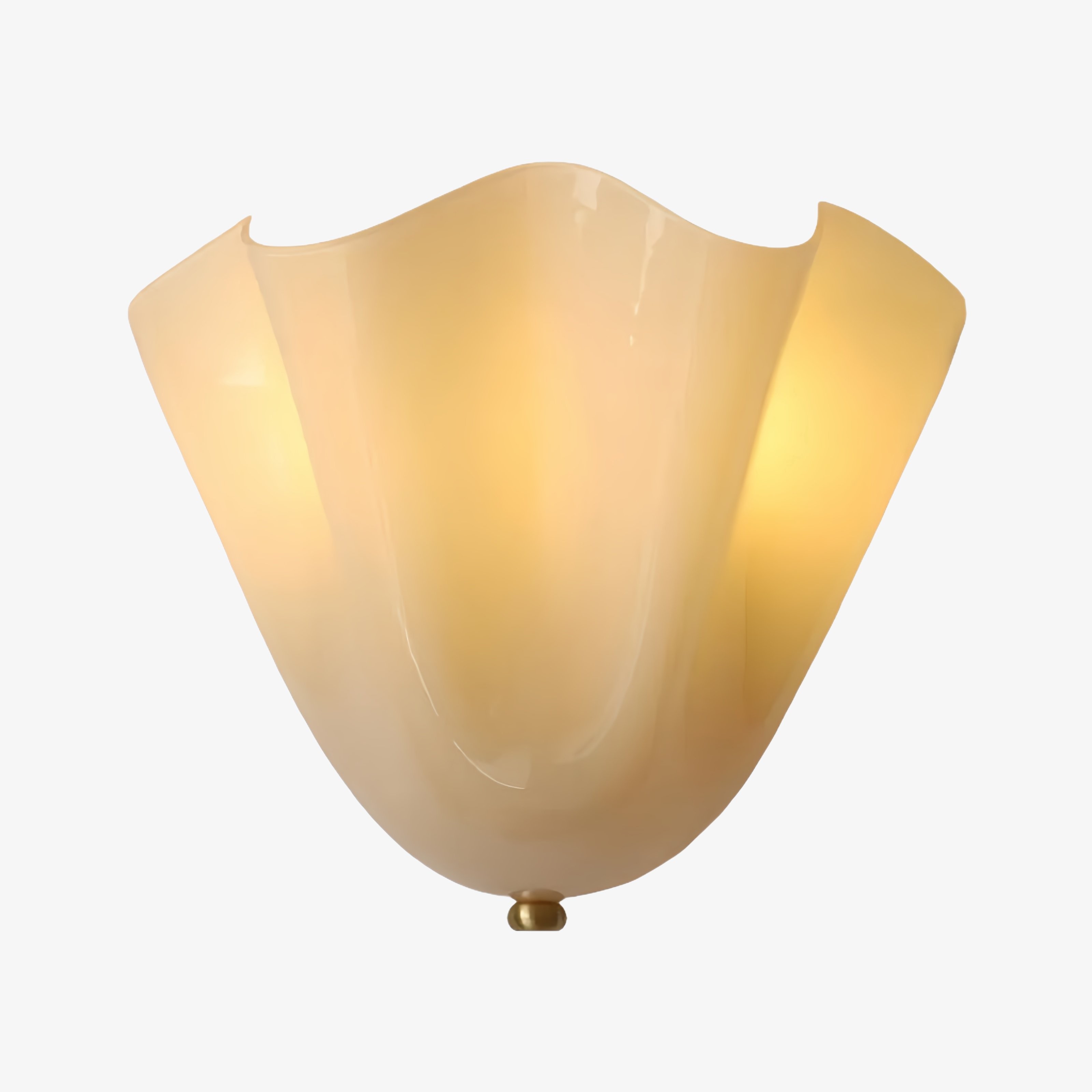 Bellina moderne wandlamp - Artisanaal glas Vera lamp voor interieurdecoratie HL1643