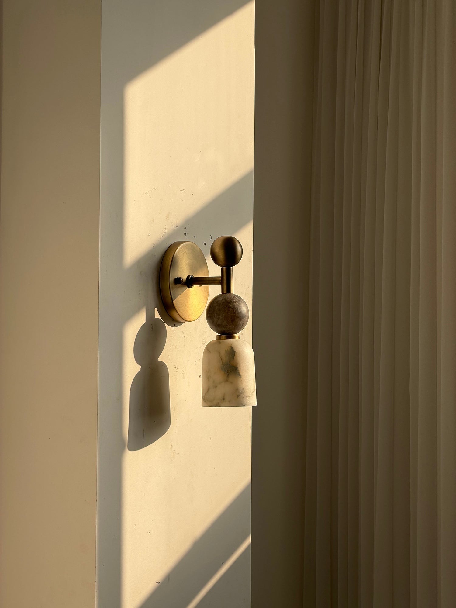 Flume Alabaster wandlamp HL3318