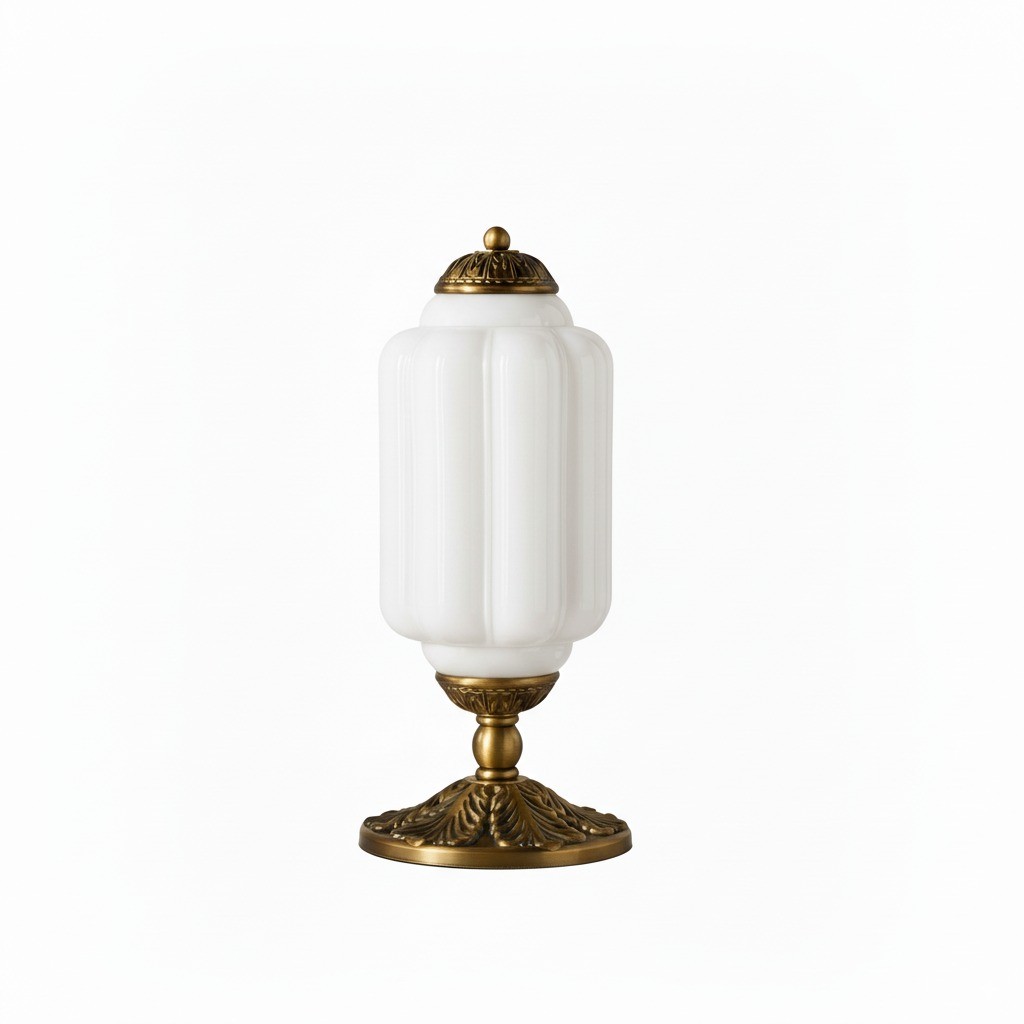Eloise Vintage Glazen Pompoen Tafellamp HL931
