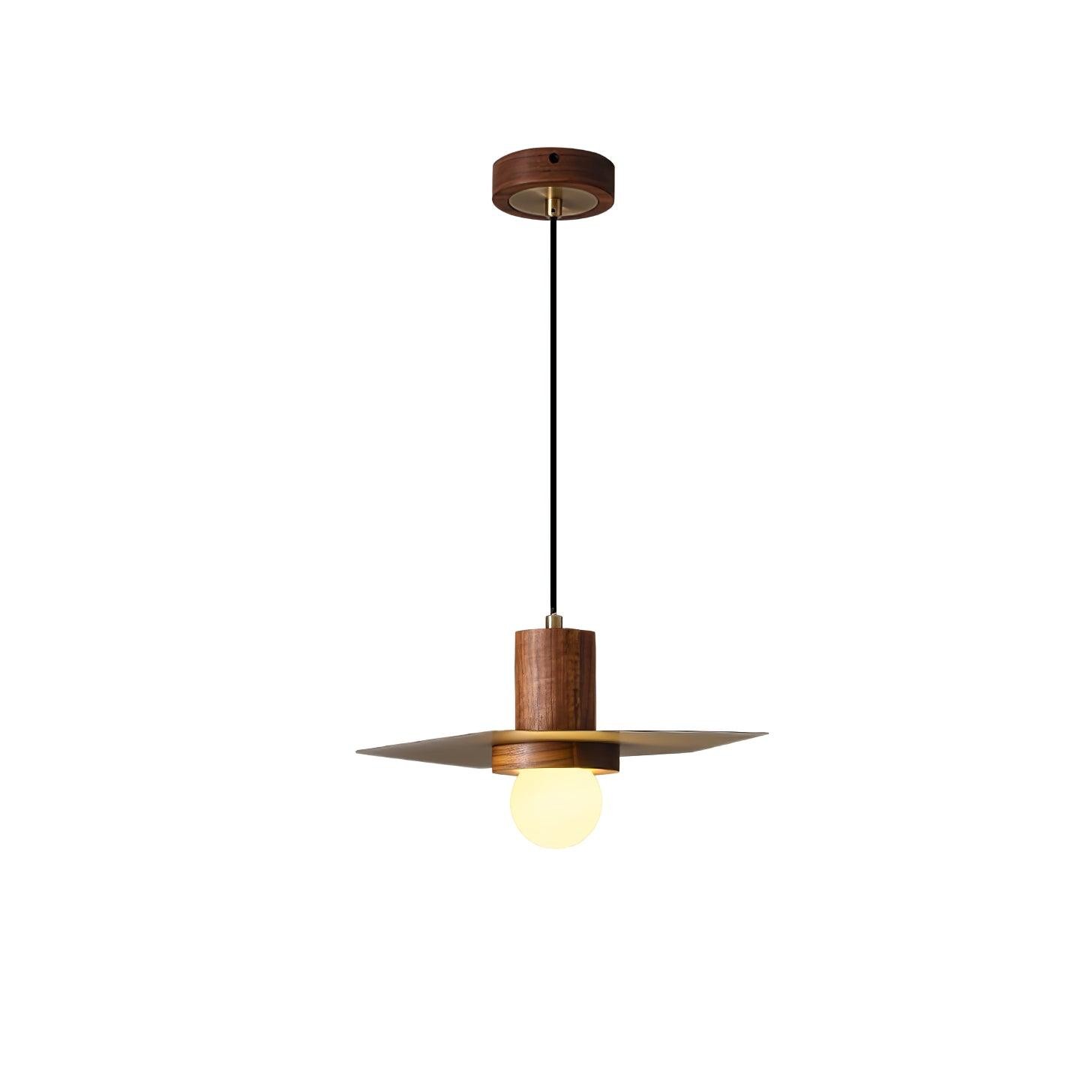 Walnoot Koper Jupiter Hanglamp HL983