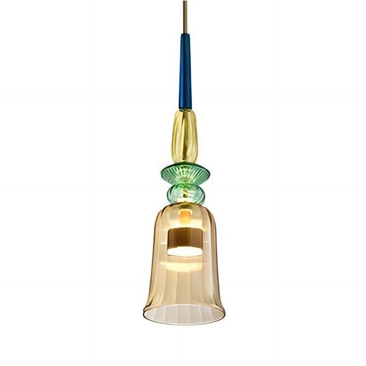 Scandinavische Macaron glas-in-lood design hanglamp HL213