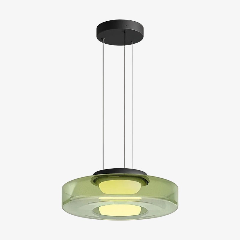 Nora Glazen Schijf Hanglamp - Scandinavische Hanglamp voor Woonkamers en Keukens HL1929
