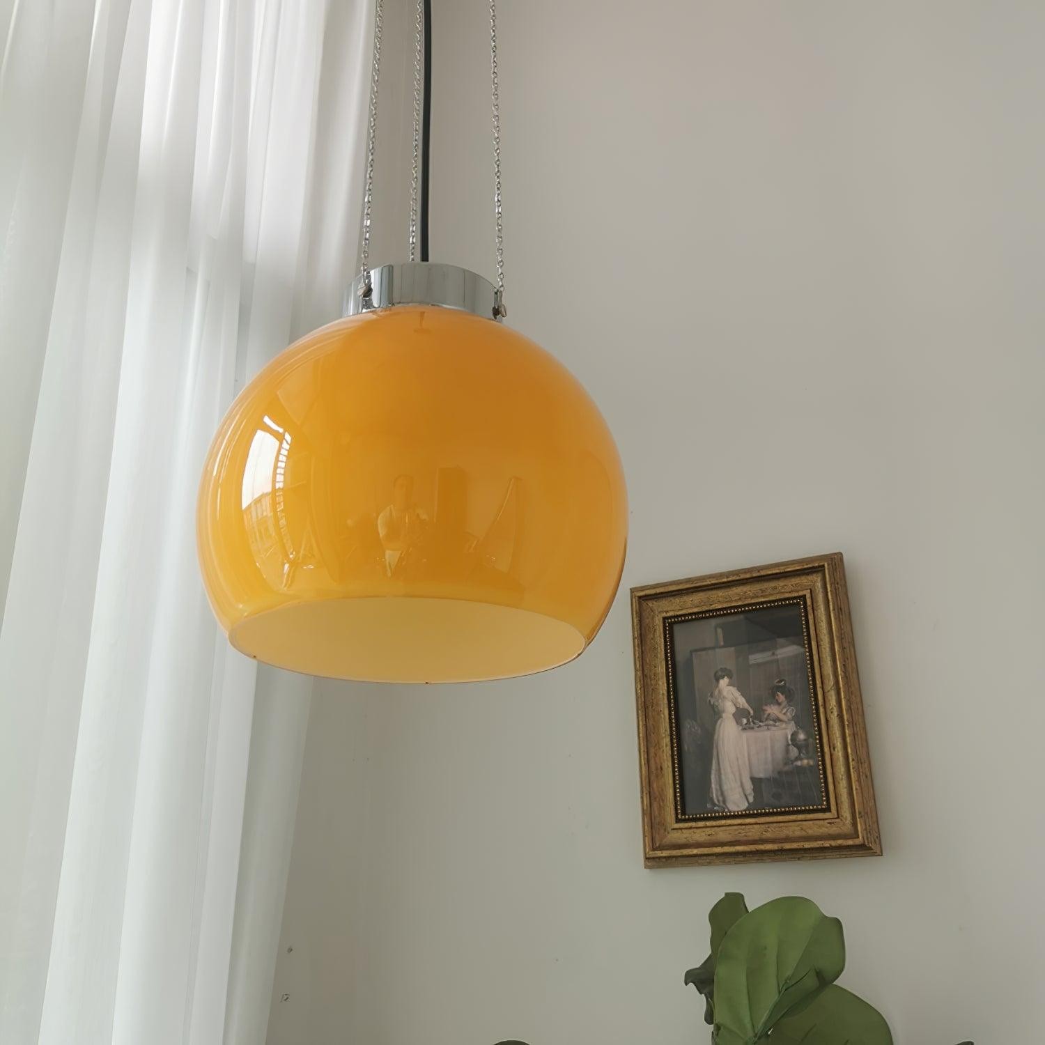 Vintage Bauhaus creatieve halfronde hanglamp HL604