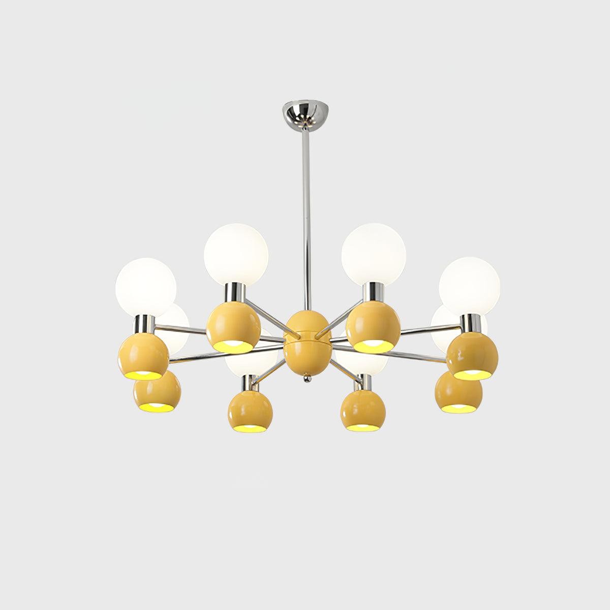 Moderne minimalistische metalen kroonluchter met meerdere koppen HL855