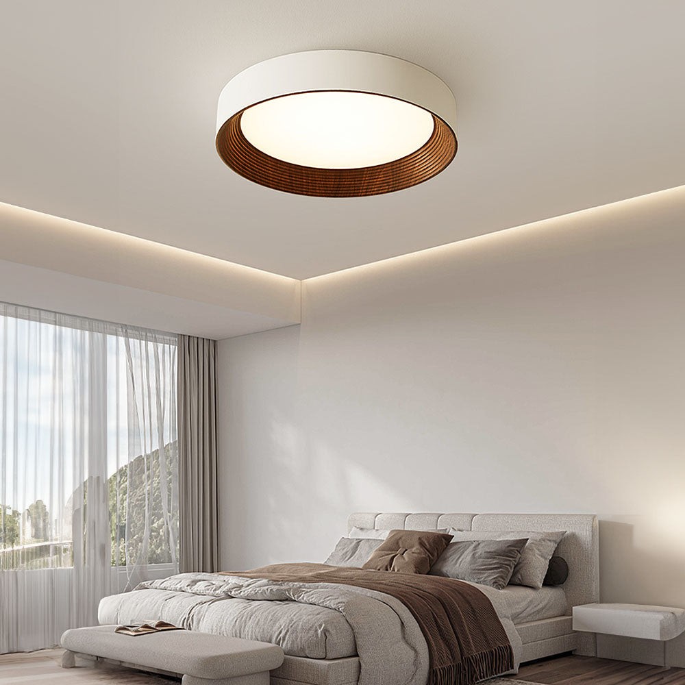 Crelina Minimalistische ronde LED-plafondlamp HL1416