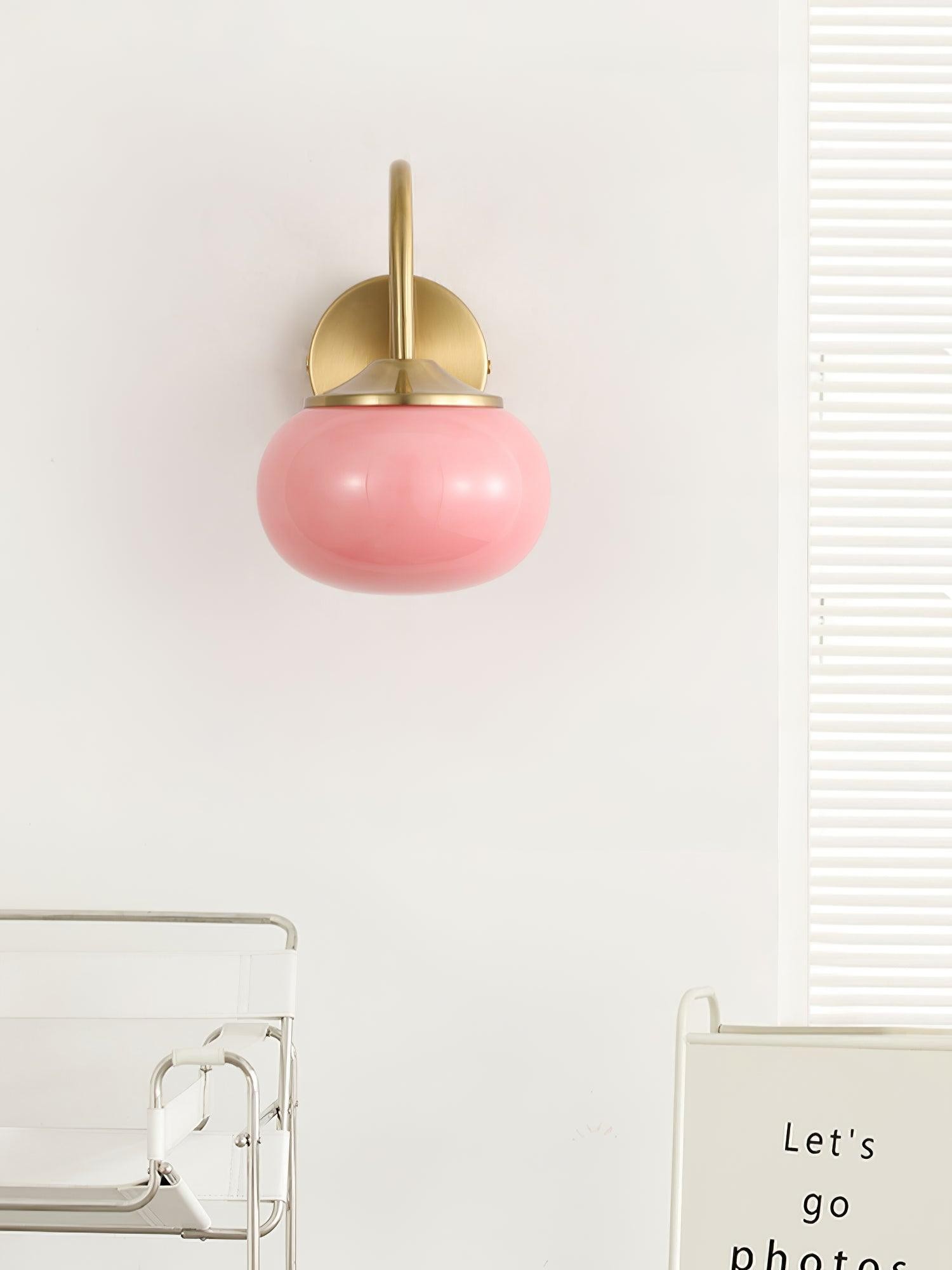 Traditionele ronde klassieke wandlamp HL598