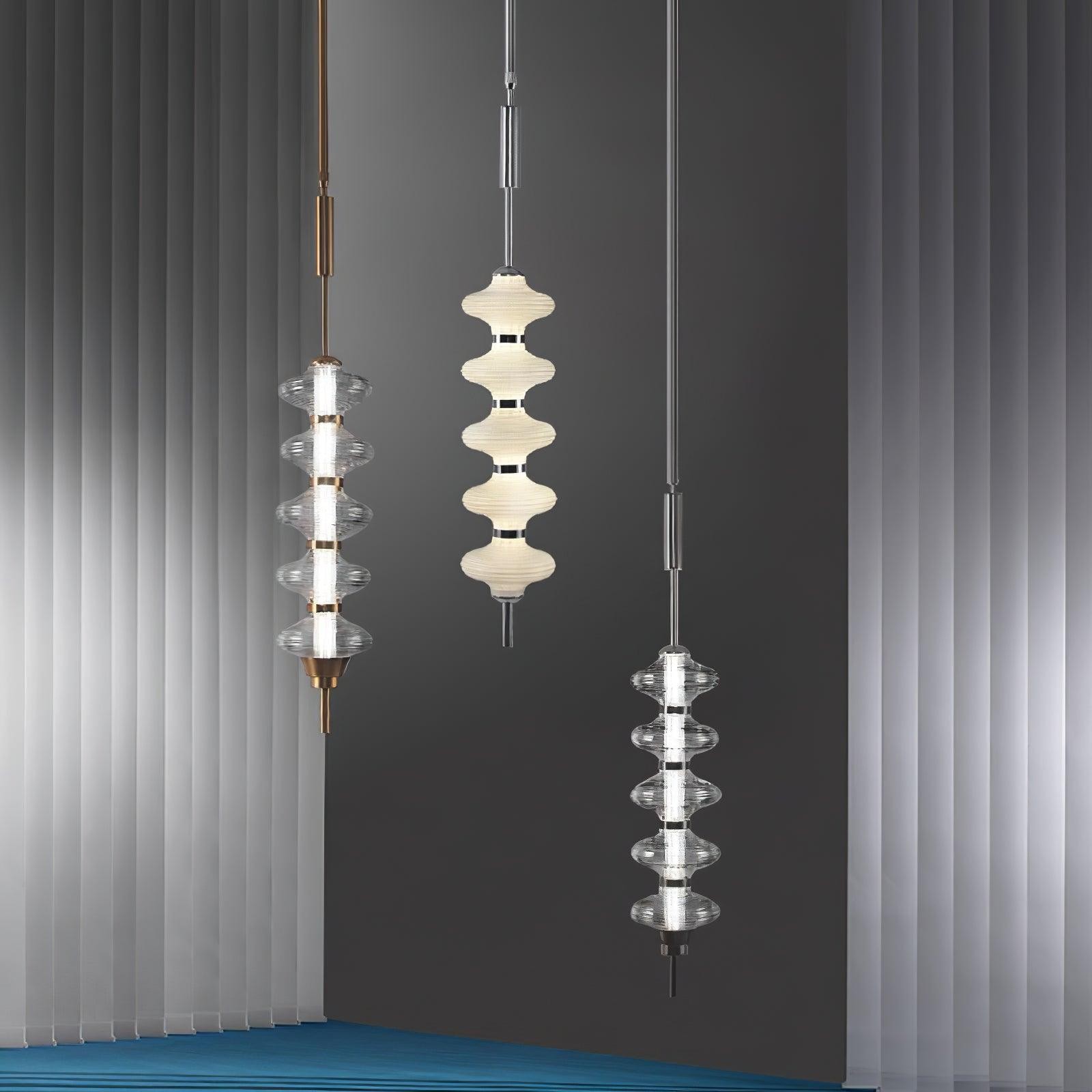 Lichte luxe stijl kalebas hanglamp HL378