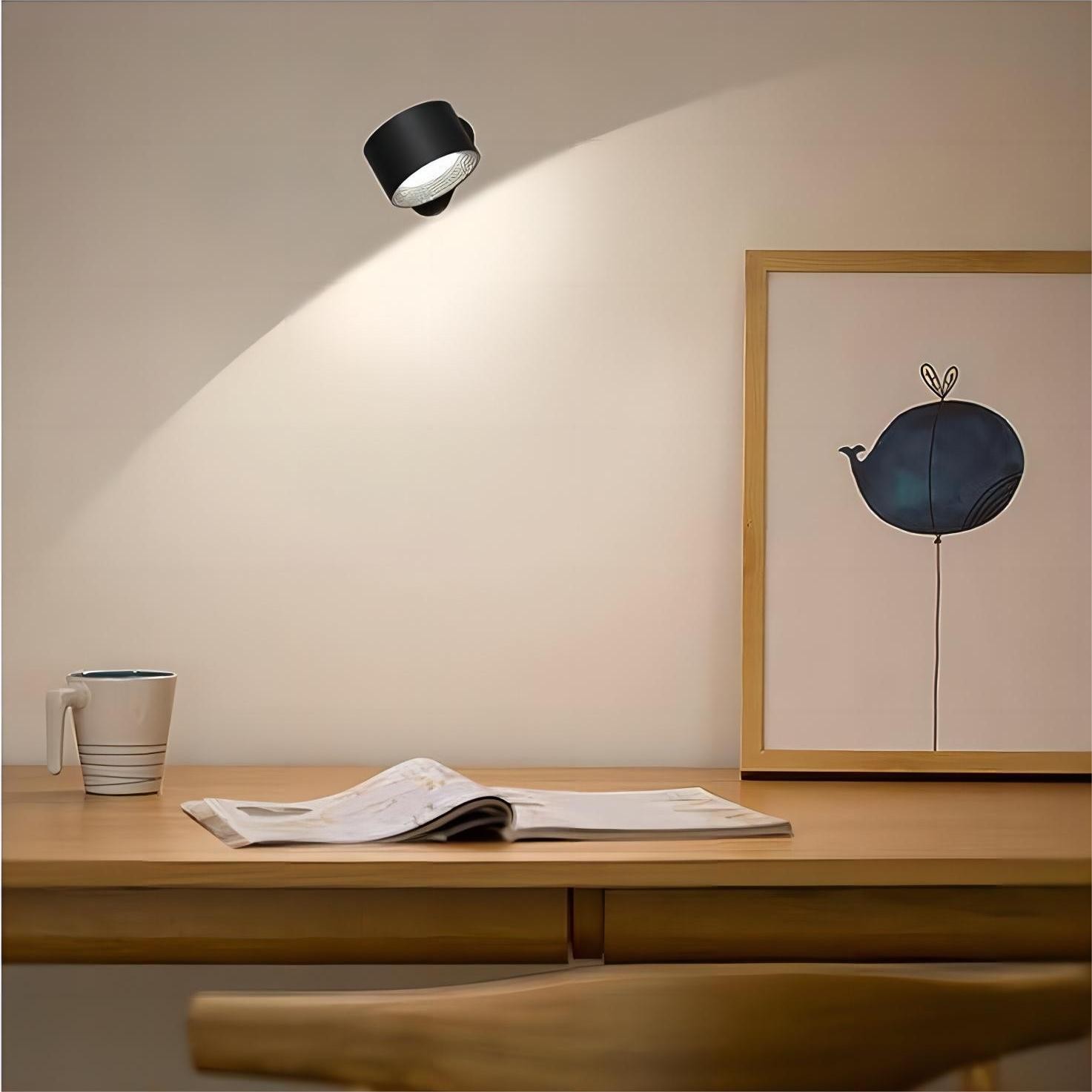 Draaibare USB Oplaadbare LED Wandlamp HL136