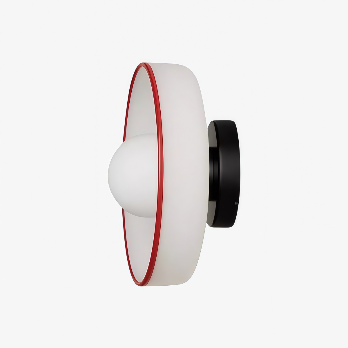 Kalo glazen schijf wandlamp - Moderne wand en plafondlamp voor hal en slaapkamer HL2259