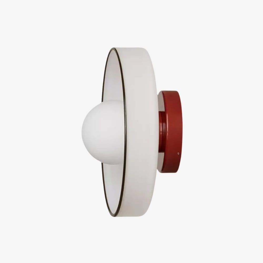 Kalo glazen schijf wandlamp - Moderne wand en plafondlamp voor hal en slaapkamer HL2259