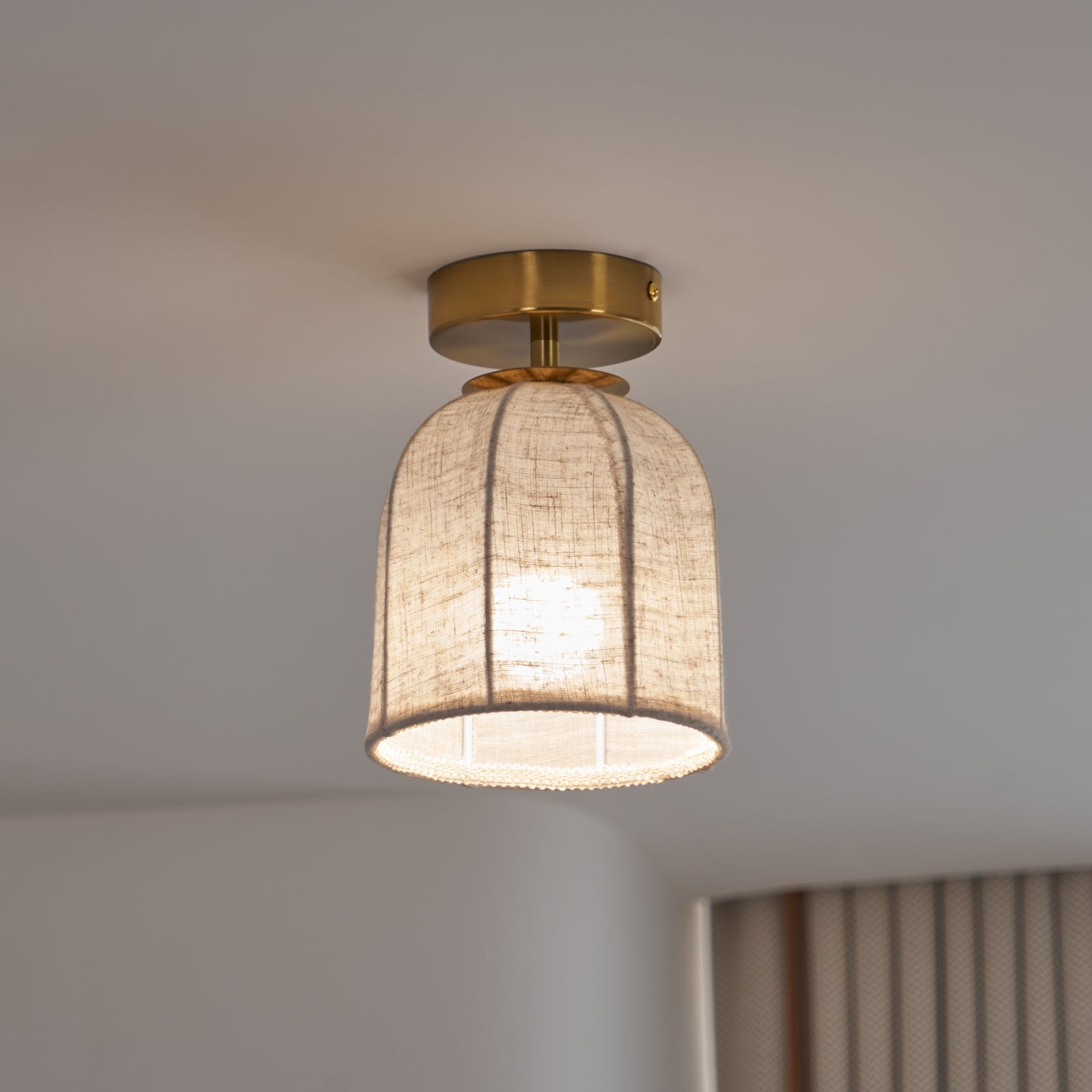Sienna Linnen Plafondlamp HL1206