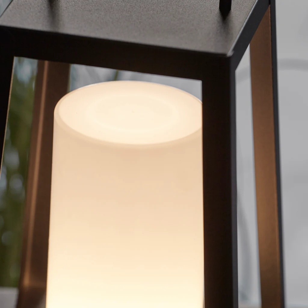 Ambulux draagbare buitenlamp - compacte lantaarn met esthetische uitstraling voor kamperen of dineren HL2189
