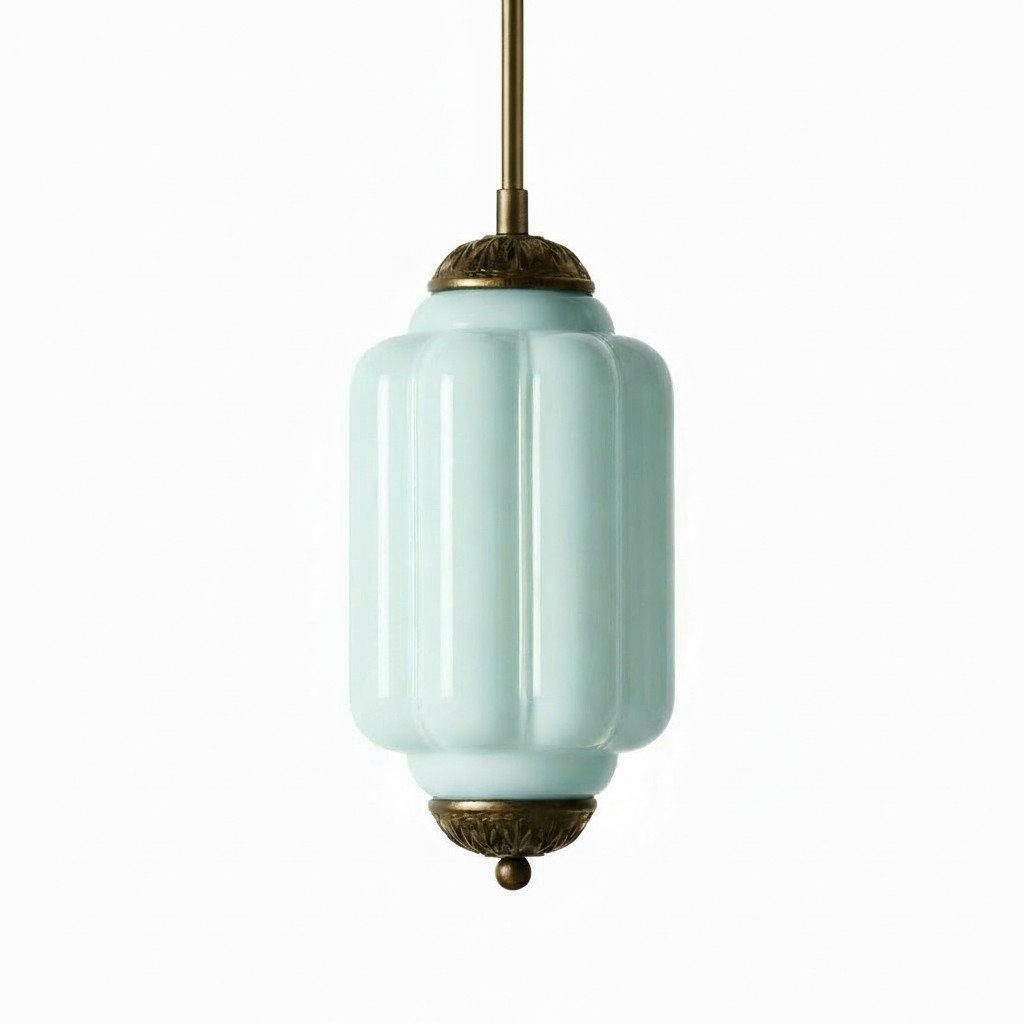 Eloise Vintage Glazen Kroonluchter - Melkglas Home Accent HL1651