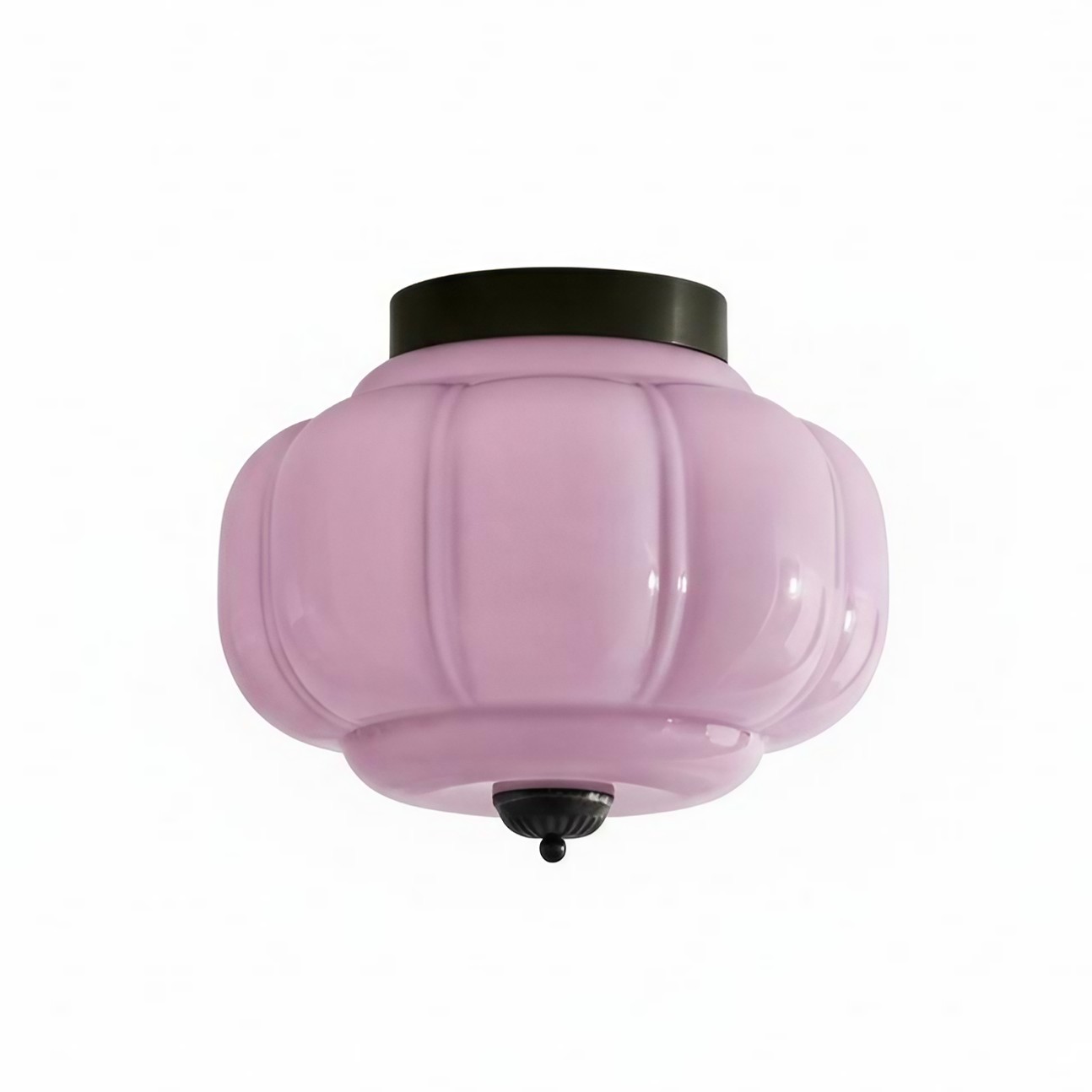 Eloise Retro Melkglas Semi-inbouw Plafondlamp HL948