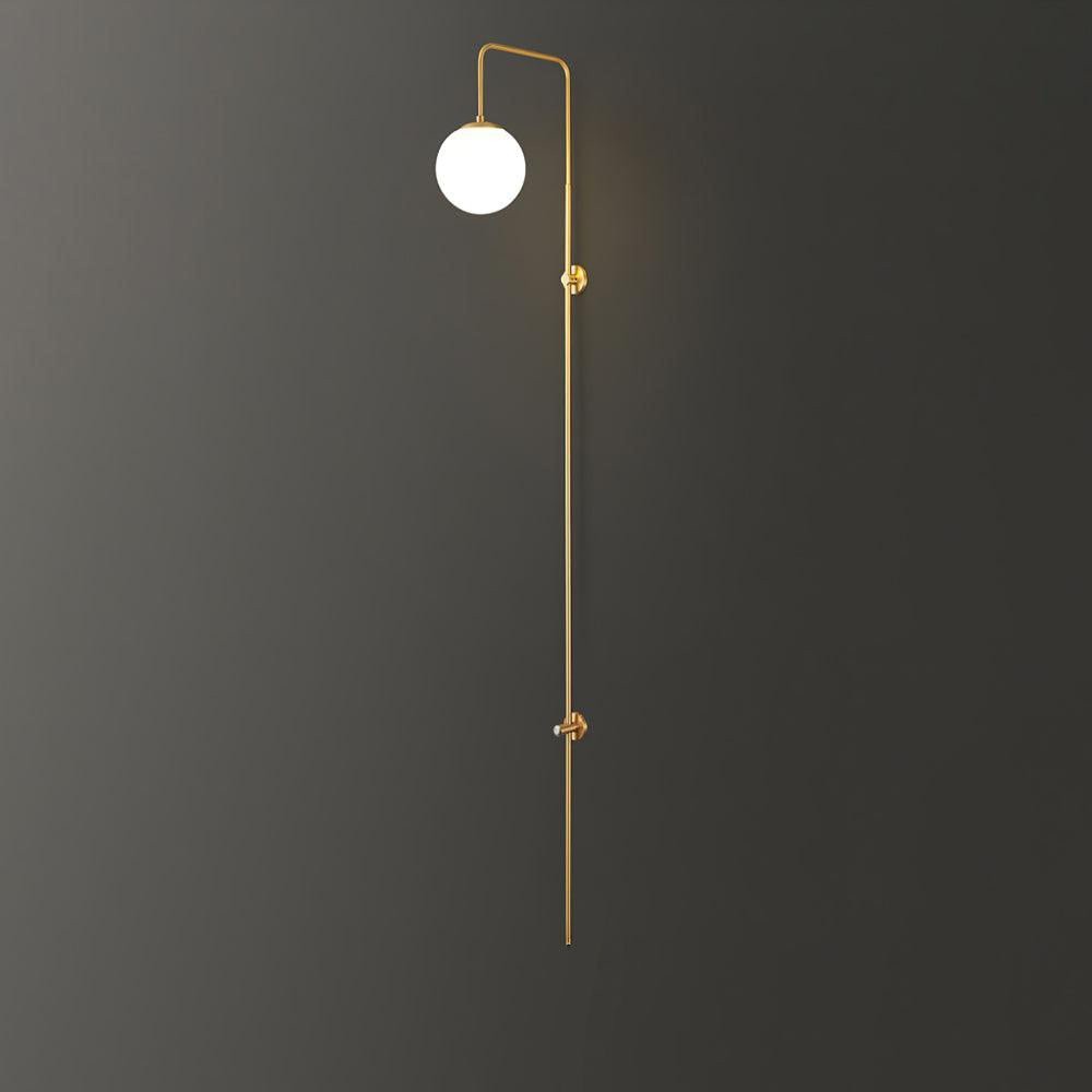 Globe Messing Wandlamp HL534