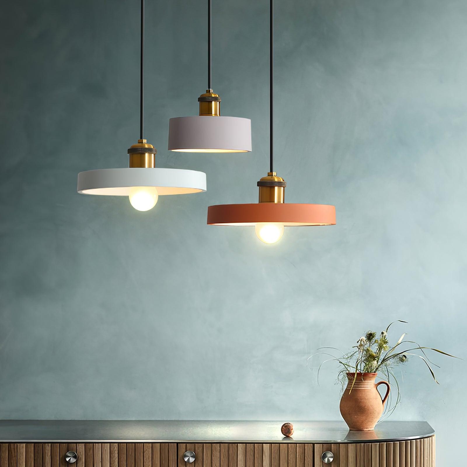 Moderne hars geometrische hanglamp HL787