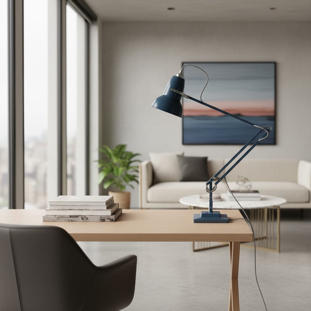 Modryx tafellamp met veerarm van metaal - Vintage verstelbare bureaulamp voor studiekamer HL1820