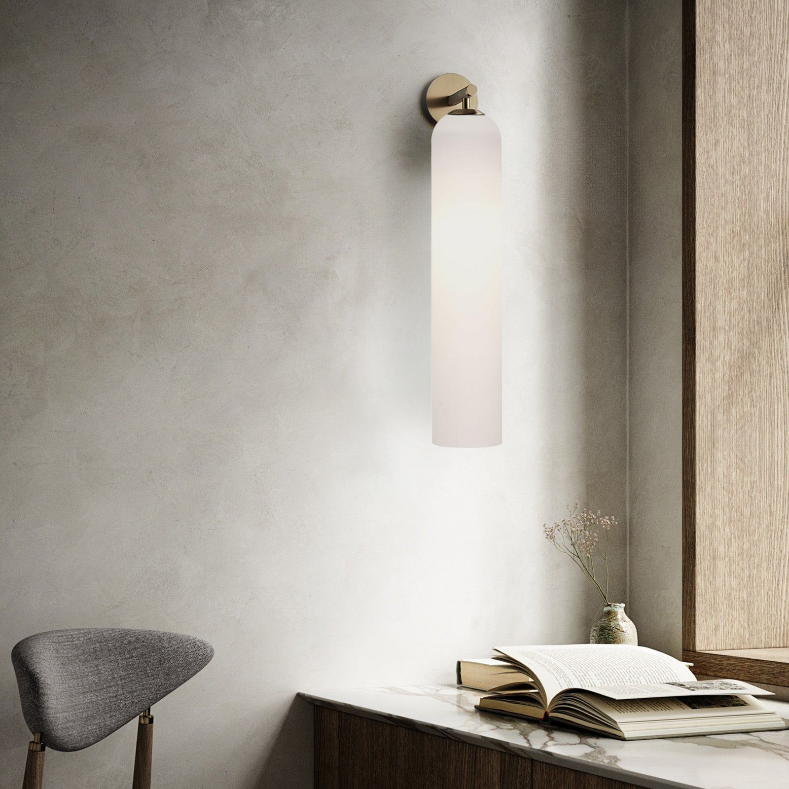 Kunstglazen wandlamp HL360