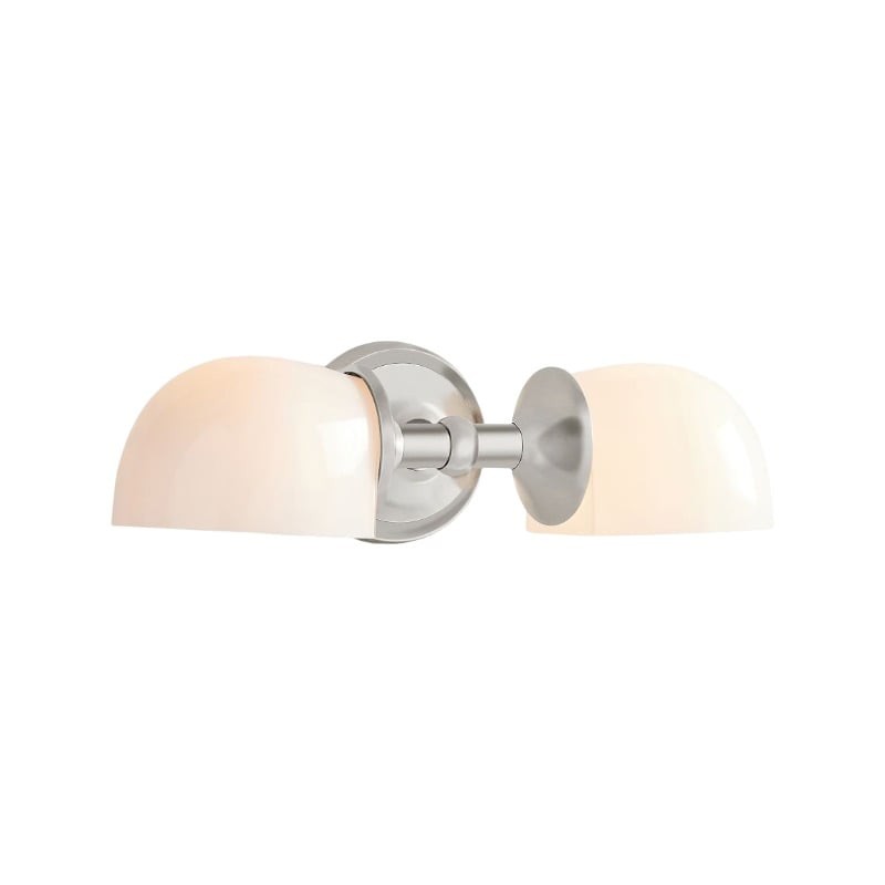 Moderne Mercer dubbele horizontale metalen wandlamp HL1413