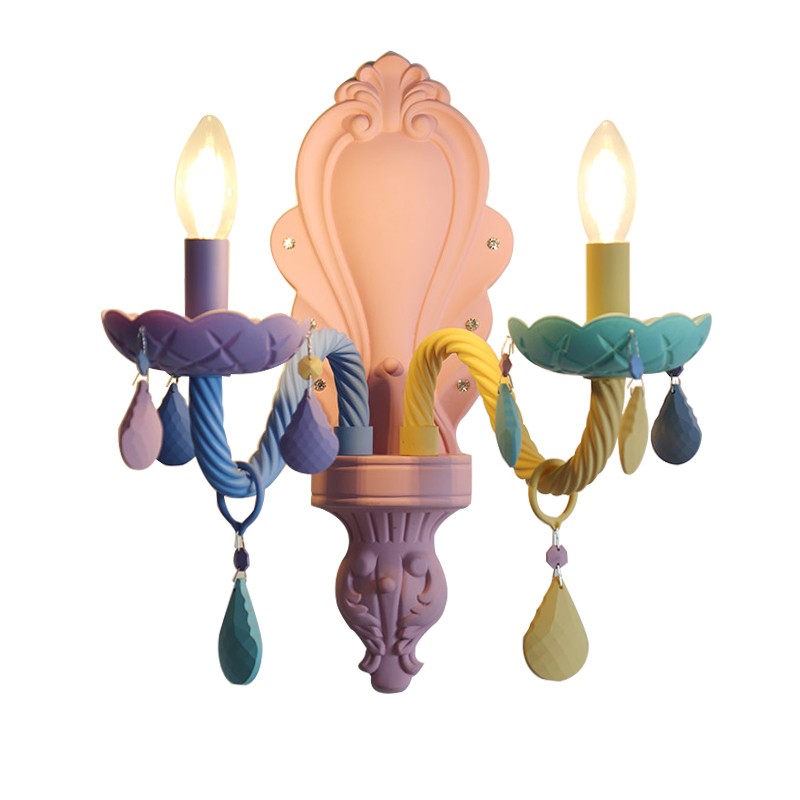 Kinderkamer Macaron Wandlamp