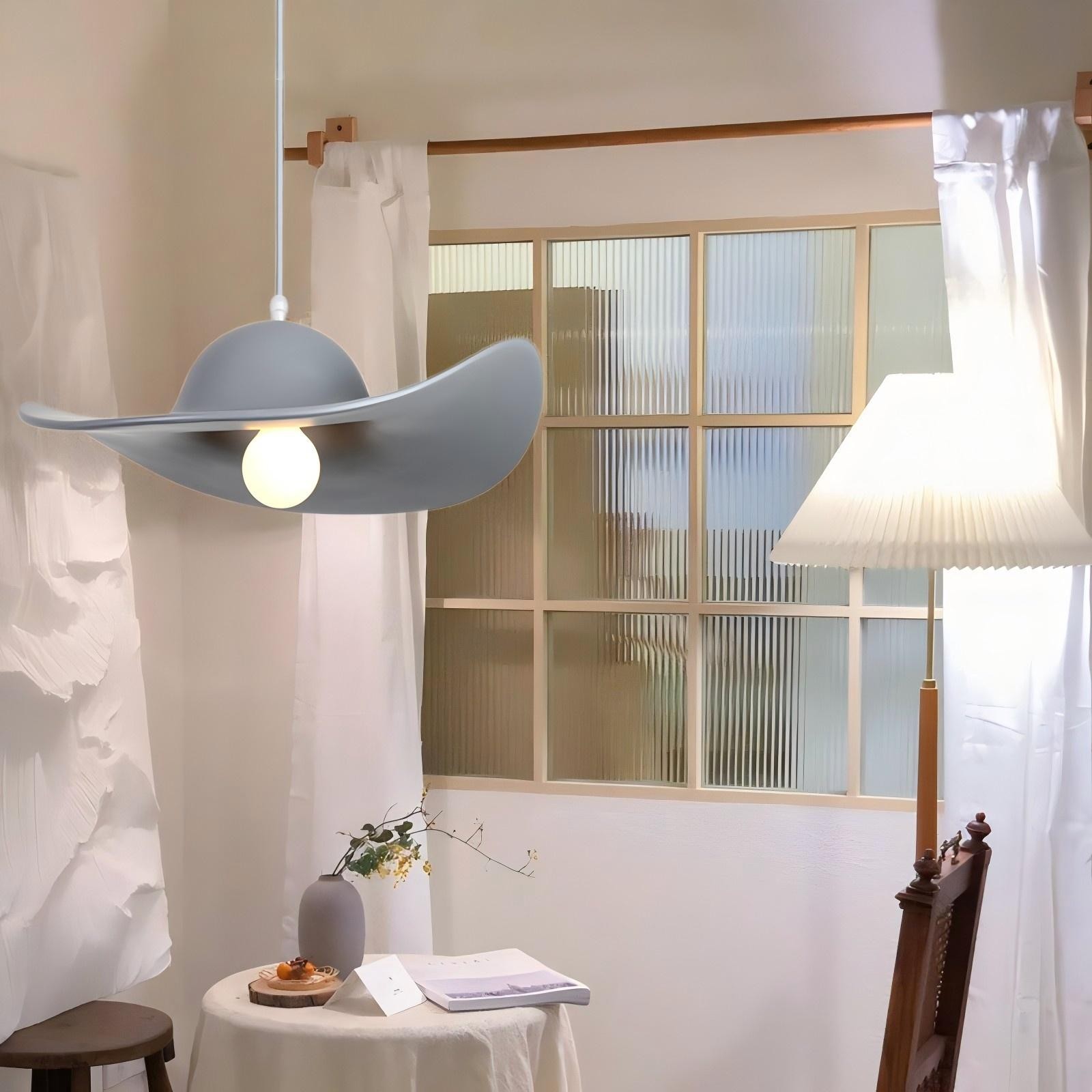 Italiaanse Hoed Vorm Hars Ontwerp Hanglamp HL310