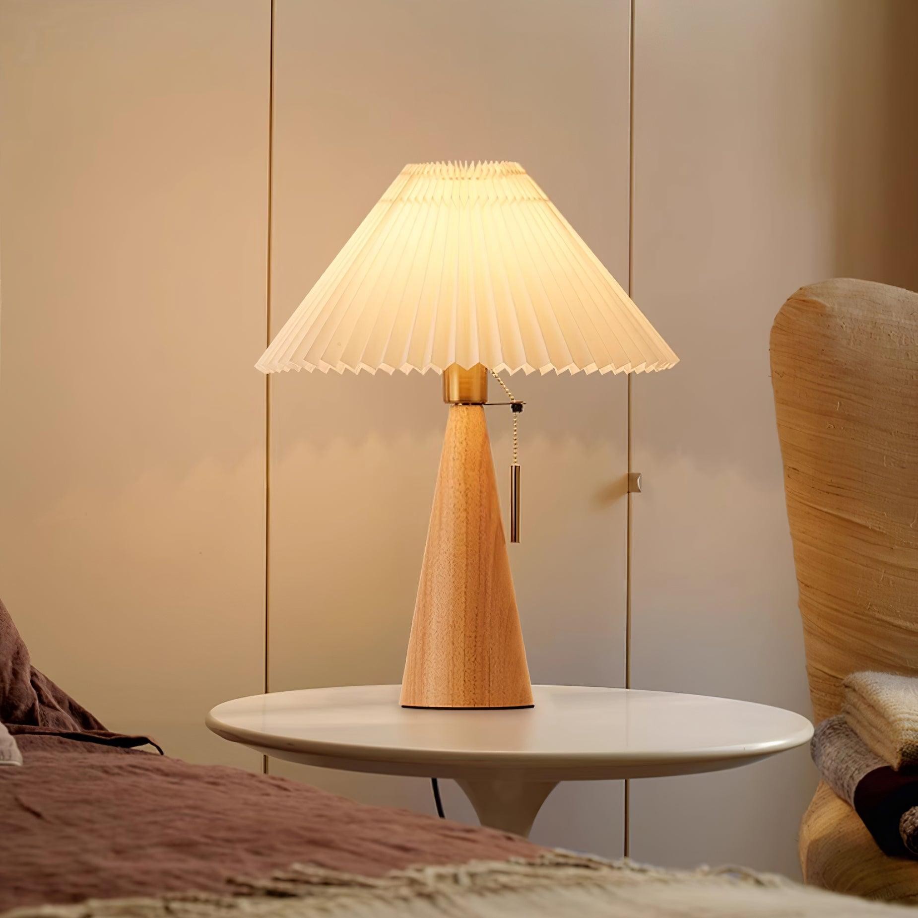 Mode Vintage Houten Tafellamp HL548