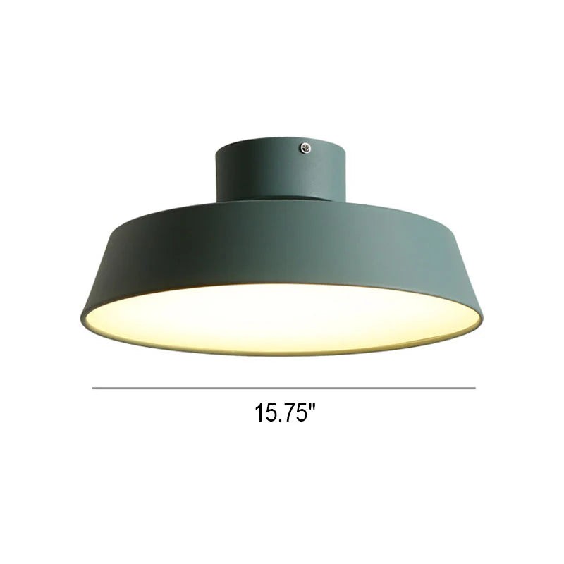 Nordic Minimalist Ronde Aluminium LED Plafondlamp HL1264
