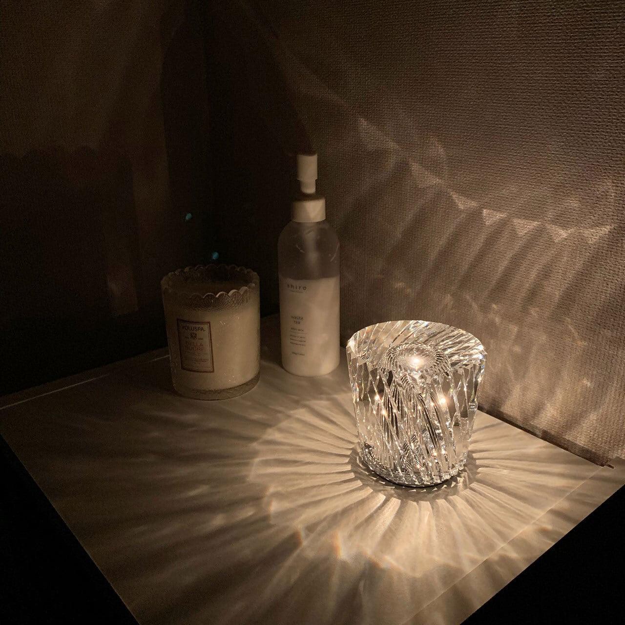 Kristallen Diamant Tafellamp HL471