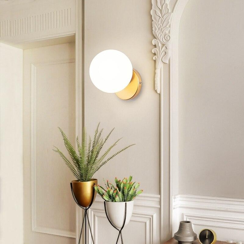 Scandinavische ijzeren moderne wandlamp HL886