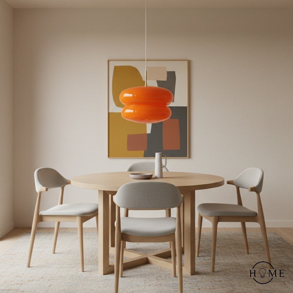 Orra Opaalglazen Hanglamp - Elegante Hanglamp met Dubbele Laag voor de Woonkamer HL1781