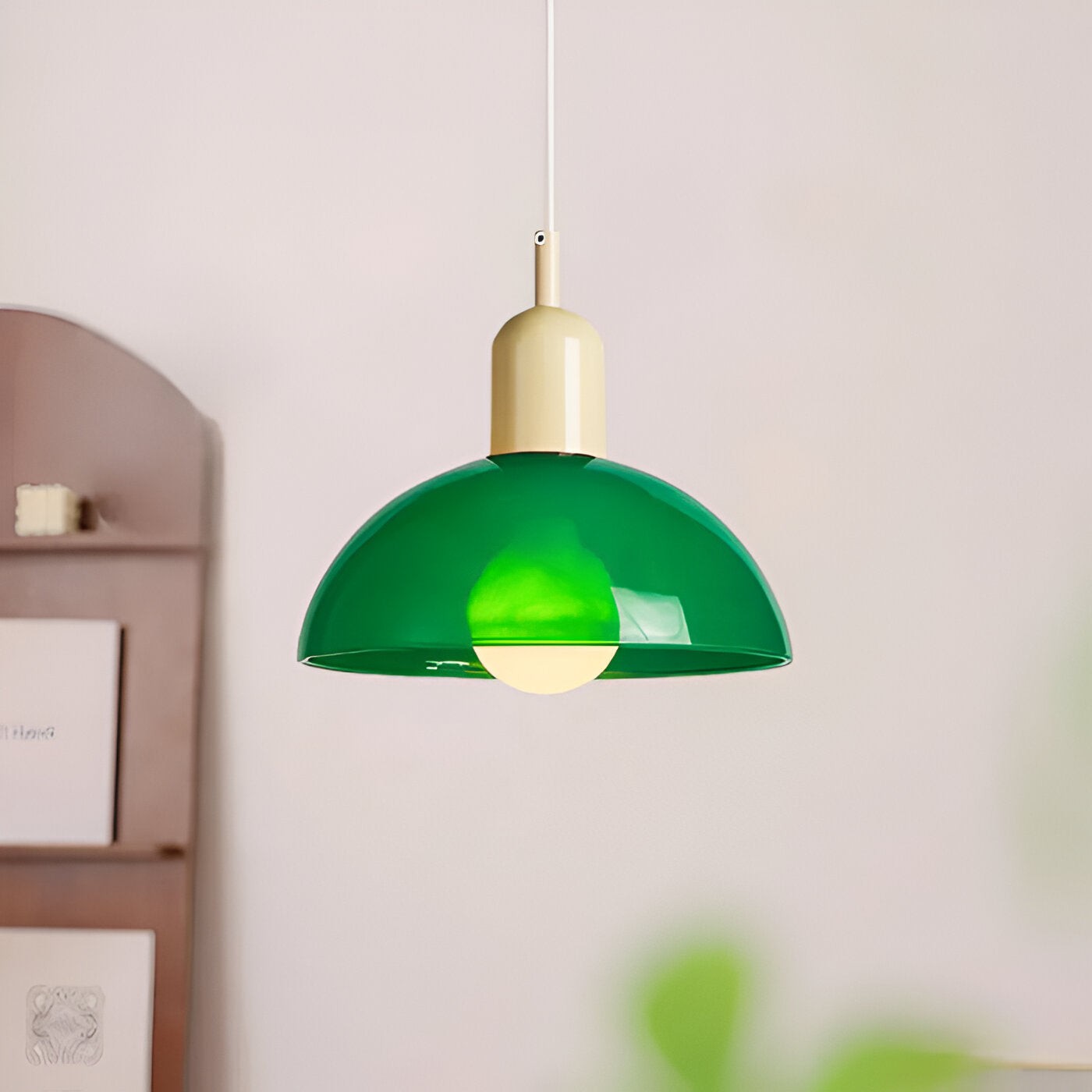 Aurora Nordic kleurrijke komvormige hanglamp HL3369