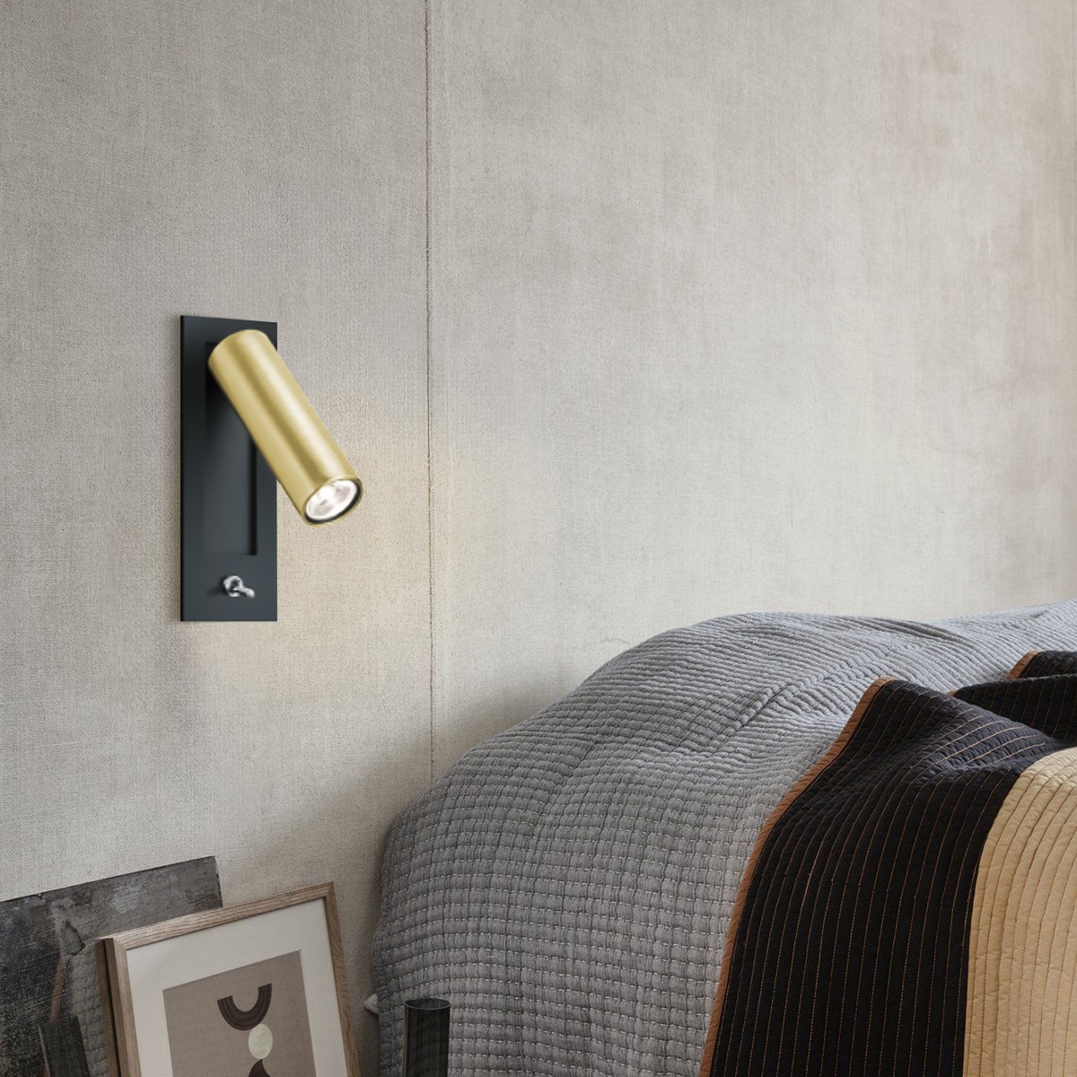 Moderne Ronde Buis Metalen LED Wandlamp HL925