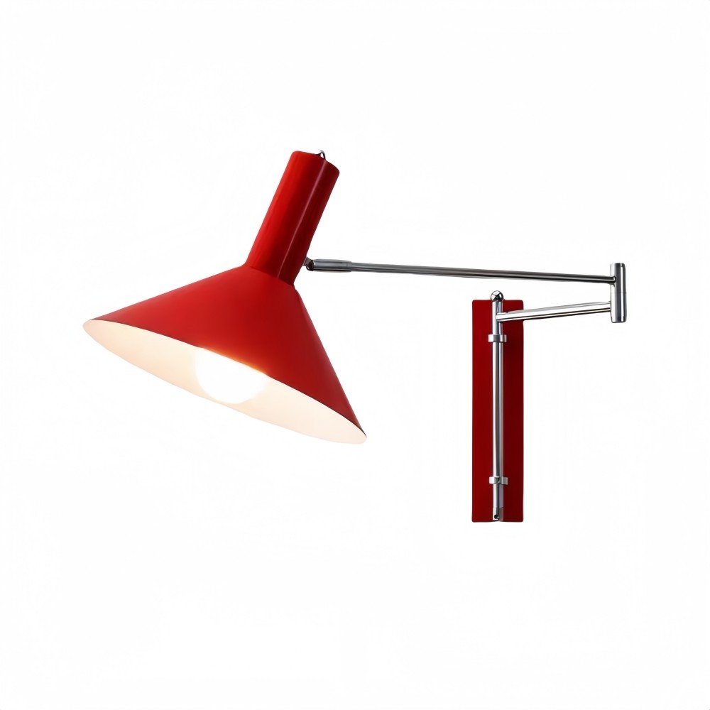 Klassieke moderne verstelbare leeslamp met zwenkarm HL630