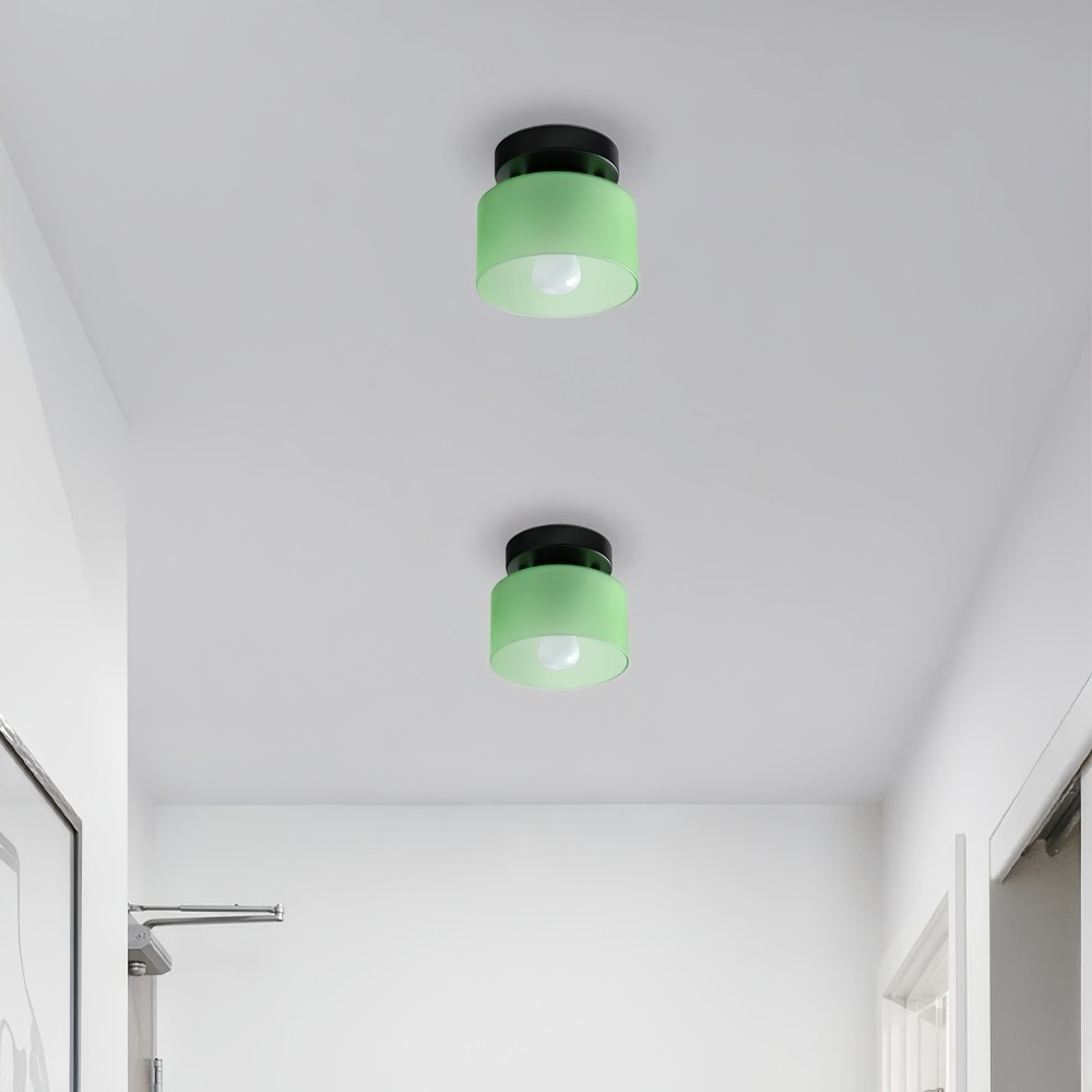 Bauhaus Kleurrijke Plafondlamp - Glazen Design Voor Elke Kamer HL1045