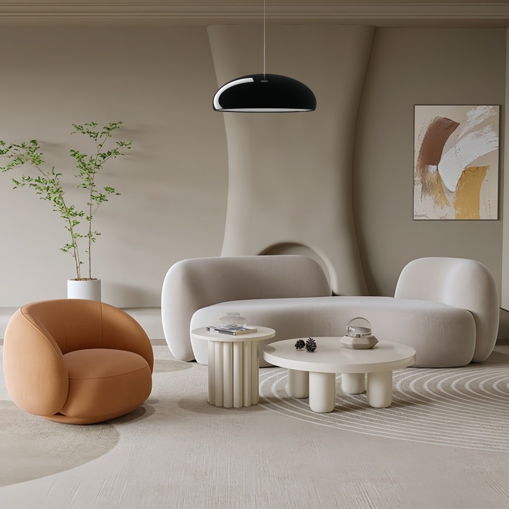 Hanglamp in de vorm van een metalen kom - Kleurrijke bollamp voor de slaapkamer HL1319