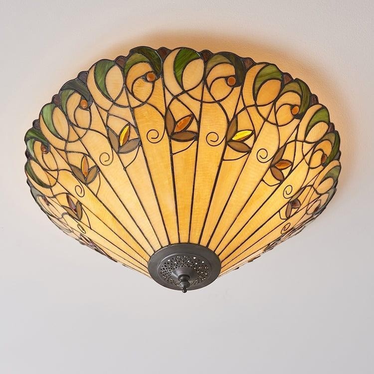 TF Jamelia Lamp - Decoratief glaskunstwerk - Plafondlamp in tijdloze stijl voor de hal HL2242