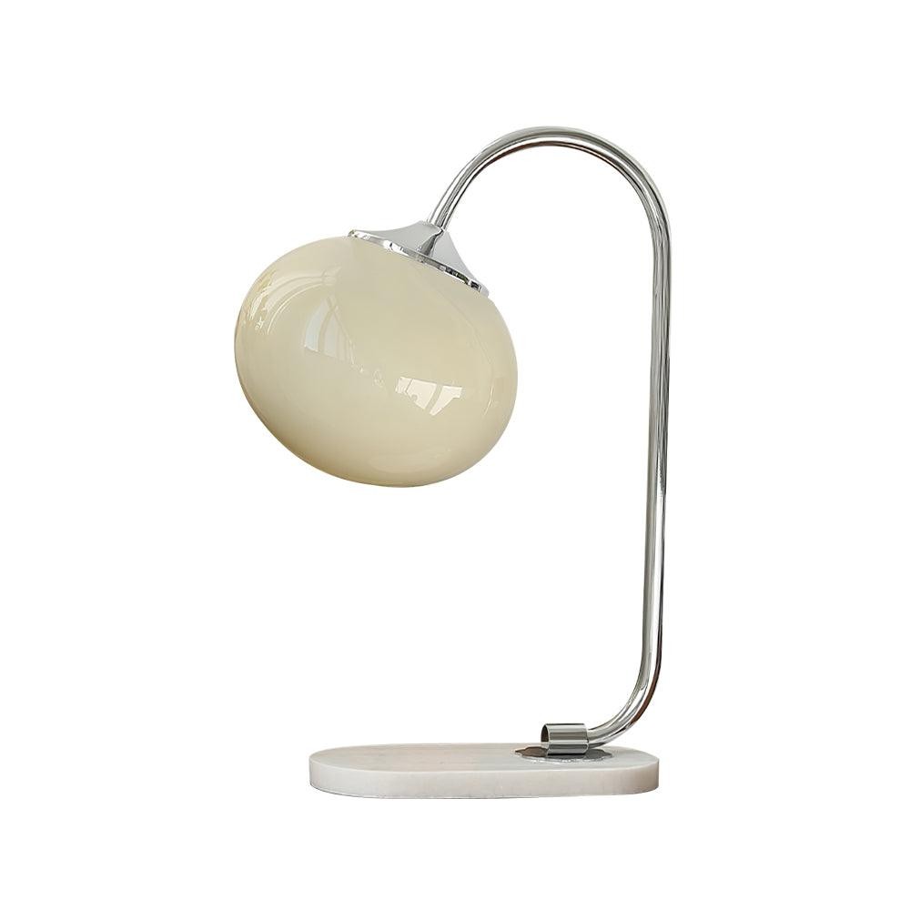Scandinavische crèmekleurige bal tafellamp voor woonkamer HL597