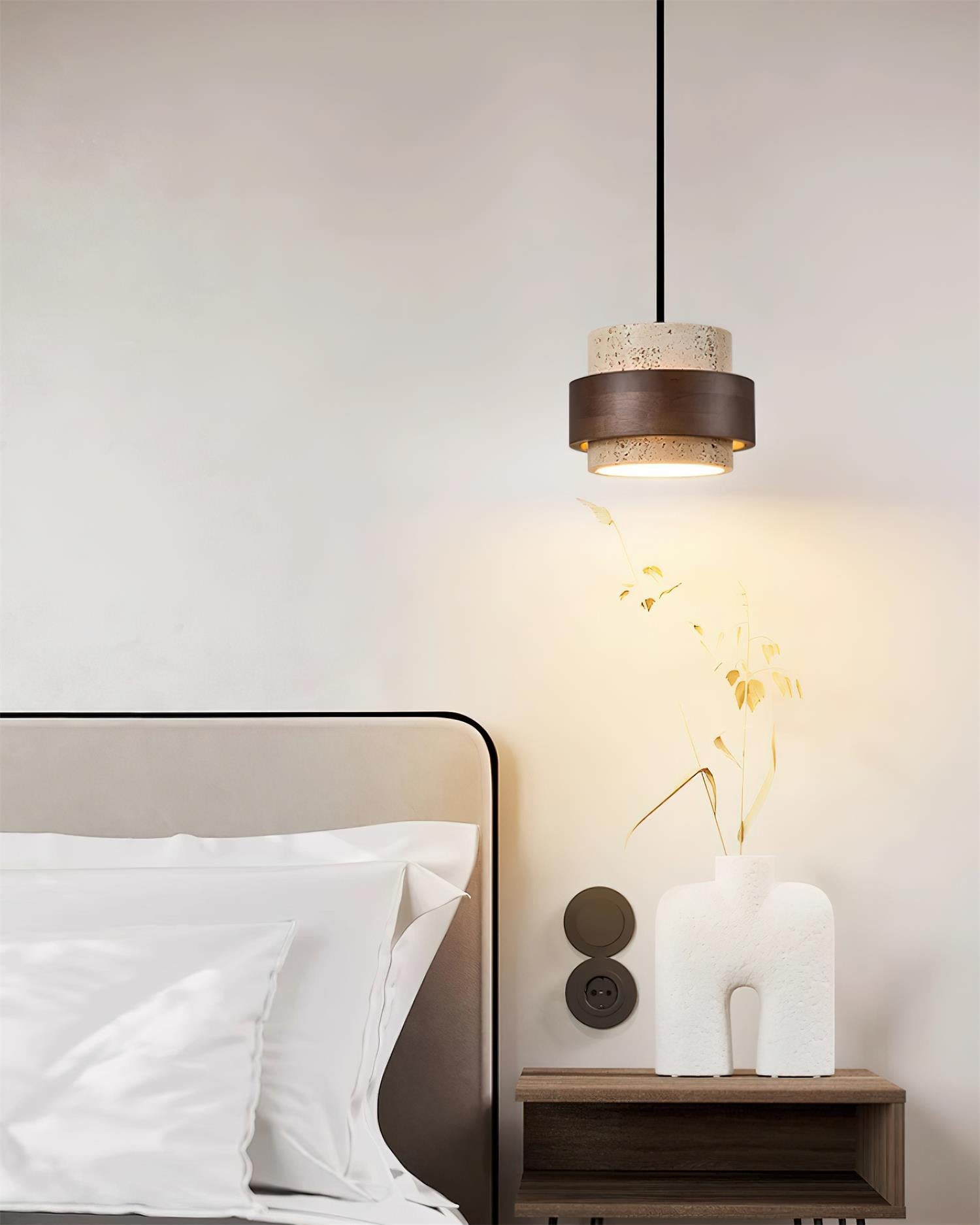 Cilinder Travertijn Hanglamp HL488