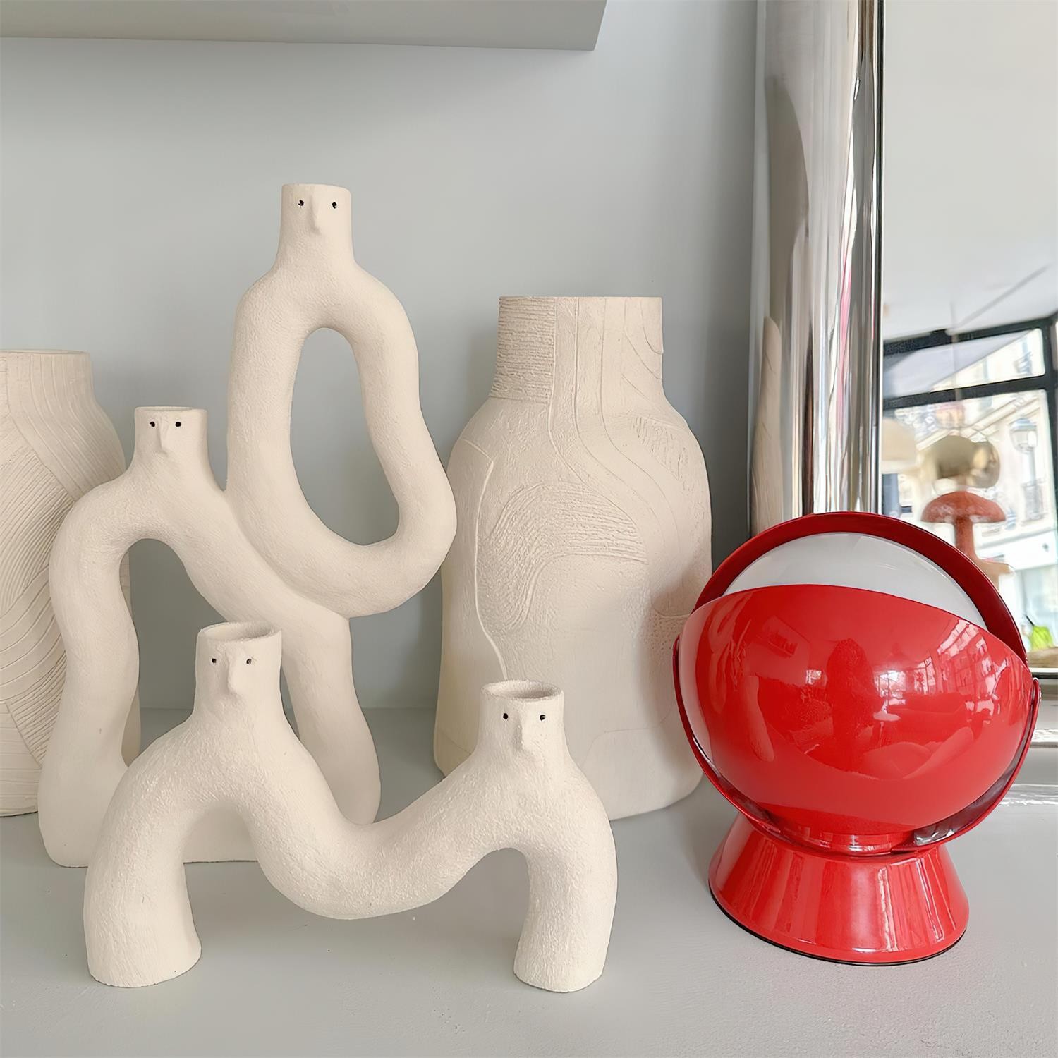 Moderne creatieve metalen bolvormige tafellamp voor kinderkamer HL815