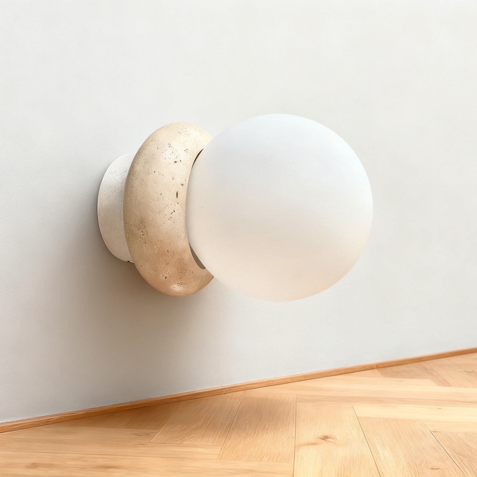 Asteroid Travertine Buitenwandlamp HL3442